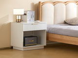 NightStand with One Drawer&Shelf White 84481562