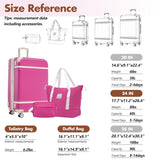Hardshell Luggage Sets with Bags Lightweight Suitcase Double Spinner Wheels with TSA Lock ,Single N732P193484H