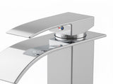 Single Handle Bathroom Faucet Lavatory Faucet Stainless Steel Single Hole-TP, ChromeUnable ship on 54469970
