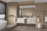 84in. W x48 in. H Metal Framed Bathroom Mirror for Wall, Rectangle Mirror, Bathroom Vanity Mirror W1272101957