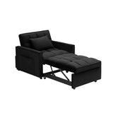 Sofa bed chair 3 in 1 convertible, recliner, single recliner, suitable for small Spaces with W2564P168259