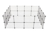 Pet Playpen, Small Animal Cage Indoor Portable Metal Wire Yard Fence for Small Animals, Guinea Pigs, 26976233