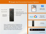 Smart 50" WiFi-Enabled Electric Fireplace Heater, Recessed in-Wall and Wall-Mounted W1769P249200