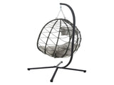 Egg Chair Stand Indoor Outdoor Swing Chair Patio Wicker Hanging Egg Chair Hanging Basket Chair 02912157