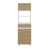 Sicilia Pantry Cabinet Freestanding Kitchen Storage Unit For Food, Dishes, Or Appliances, White/ B200P335383