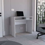Stella 35" Wide Writing Desk with Shelf B070P234320