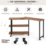 Mobile office desk, sofa side table 48074807