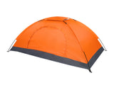 1-Person Waterproof Camping Dome Tent Outdoor Hiking Orange 98933738