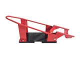 Adjustable Heavy Q235 Steel Motorcycle Wheel Chock Red 13111405