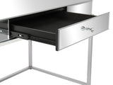 One Drawer Modern Mirrored Glass 75011668