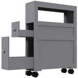 Bathroom Side Storage Cabinet - Gray 61834910