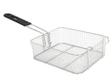 US Standard EH82 Deep Fryer, 110V, 3400W, 22.8QT/21.6L, Silver Stainless Steel, Double Tank, 85952191