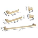 5- Piece Bathroom Hardware Set W2287P182324