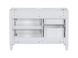 36'' Bathroom Vanity without Top Sink, Modern Bathroom Storage Cabinet with 2 Drawers and a Tip-out N710P256582K