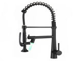 Heavy Duty Commercial Style Kitchen Sink Faucet, Single Handle Pre-Rinse Spring Sprayer Kitchen W1932P156129