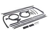 17Pcs Rubber Door Tailgate Weatherstripping Seal Kit Fit for Chevrolet El Camino GMC Caballero 68320605