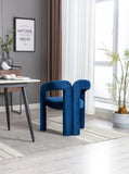 COOLMORE Contemporary Designed Velvet Fabric Upholstered Accent/Dining Chair /Barrel Side Chairs W395103722