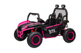 ZNTS 24 Volt Ride on Toys with Remote, Metal Frame Electric Powered off-Road UTV with 2 XL Seater, 4x200W W2058P204118