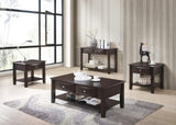 Simple Modern Look Wooden End Table Living Room Sofa Side Table Venner DrawerAnd Shelf HSESF00F6388
