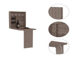 Light Grey Rectangle Foldable Desk B06280122