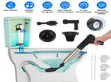 Electric Toilet Plunger High Pressure Air Plunger Air Drain Blaster Drain Clog Remover with Real 08957014