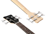 GW101 36in Small Scale Electric Bass Guitar Suit With Mahogany Body SS 03924331