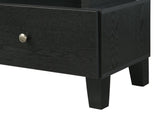 1pc Modern Sleek White Finish Faux Marble Accents Silver-tone Legs TV Stand Console Living Room B2741P295129