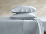 4 Pieces Queen Sateen Sheet Set,Blue B035P381320