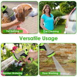 75FT Non-Expandable Garden Hose Kink-Free Lightweight Water Hose Lay Flat Garden Hose with 10 74802444