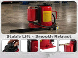 Air Hydraulic Bottle Jack 20 Ton 40000 LBS 10.6-20.5in Lift Range Heavy Duty Pneumatic Manual Pump W2680P497451