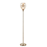 Uplight Floor Lamp with Mercury Glass Shade B03595709