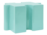 Puzzle Art Side Table, Modular Concave Edge MGO Table - Buy Singles or Combine for Custom Layouts, N770P347932G