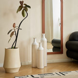 Floor metal vase modern style decoration home white metal vase 3-piece set gorgeous home decoration W2796P255615