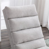 COOLMORE Linen Massage Chaise Lounge Indoor with Remote Control,Ergonomic Electric Massage Long W39539625