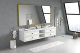 96in. W x 48in. H Metal Framed Bathroom Mirror for Wall, Rectangle Mirror, Bathroom Vanity Mirror W1272115339