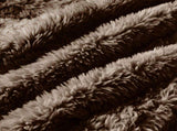 Aviana Ottoman Plush Fabric - Chocolate W714P380182