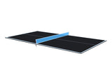 7*4ft Black Mid-Size Ping Pong Conversion Top Foldable & Portable Table Tennis Table Top for Indoor W1408P310184