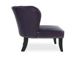 25.6 "x27.2" x32.8 " PU Leather Accent Chair, Living Room Lounge Sofa Chair with Rivet Trim for W5325P458035