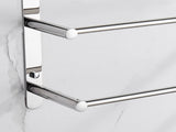 THREE Stagger Layers Towel Rack SUS304 Stainless Steel Hand Polishing Mirror Polished Finished 01286098