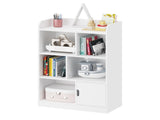 Kids Bookcase, Bookshelf with 6 Compartments, Shelves and Cube Organizer, for Bedroom Living Room 48428441