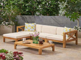 ALCOVE LSHAPE SOFA SET, BEIGE 63714.00BGE