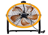 US Standard MLD-450 Barrel Fan 110V 218W 18inch Floor Barrel Fan Mobile Fan with Handle Copper Motor 72599913