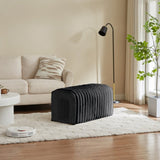 Ottoman Storage Bench Pet Supplies Corduroy Bench Cat's nest to hide For the Living Room, Entryway W1825P254870