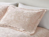 Full/Queen Crushed Velvet Sherpa Reversible Comforter Set B035129825