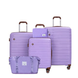 5-Piece Set ,PP Hardshell Carry on Luggage Set with TSA W284P210218