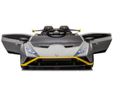 Lamborghini Huracan Sto 24V Kids Electric Ride-On Drift Car Speeds 1.86-5.59 MPH, Ages 3-8, Foam W1578P210768