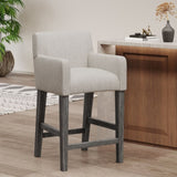 Upholstered 26 inch Counter Stool - Light Gray/Gray 71252.00LGRY