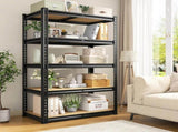 5-Tier Heavy Duty Metal Garage Shelving Unit, 1500lbs Capacity, Adjustable Rack, Metal 36722112