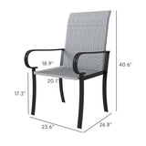 4pcs Rattan Rocking Chairs 51061904
