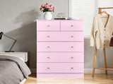 Macaron powder, particleboard with a textured melamine finish, 66*40*111cm, 42 drawer cabinet, 04628135
